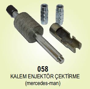 058-KALEM ENJEKTÖR ÇEKTİRME (MERCEDES-MAN)